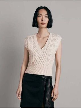 rag & bone Elizabeth Wool Sweater Vest
